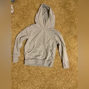 EUC little sleepies hoodie play grey